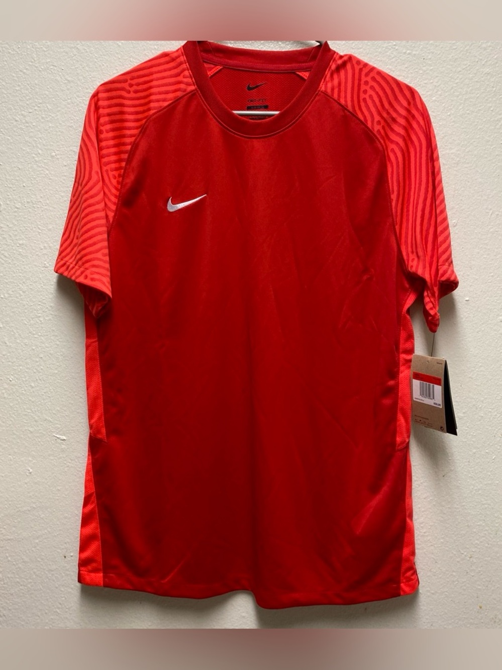 Nike Strike II Soccer Jersey NWT Men’s Large Red Crimson DRI-FIT CW3551-657